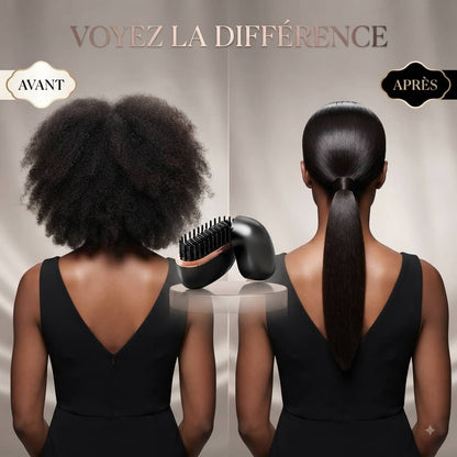 ✨ BROSSE LISSANTE PORTABLE 2-EN-1