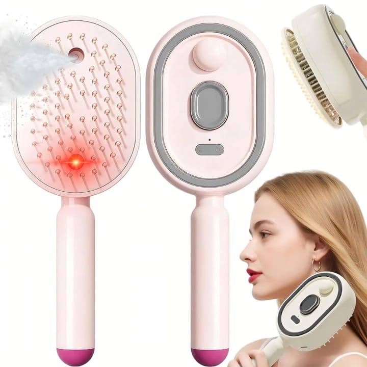 💆♀️ Brosse Massage & Soin du Cuir Chevelu